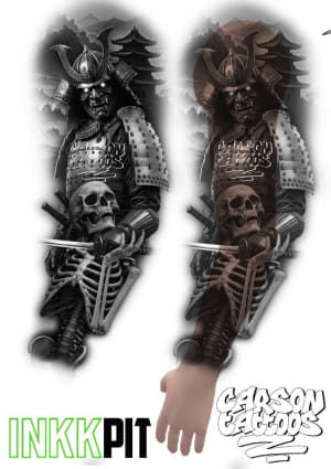 Image of Samurai/Skeleton