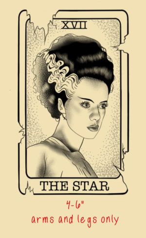 Image of Bride of Frankenstein Tarot