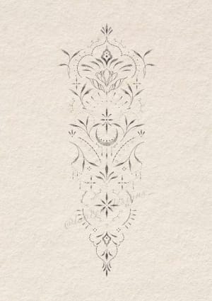 Image of Ornamental. Shin/calf/back