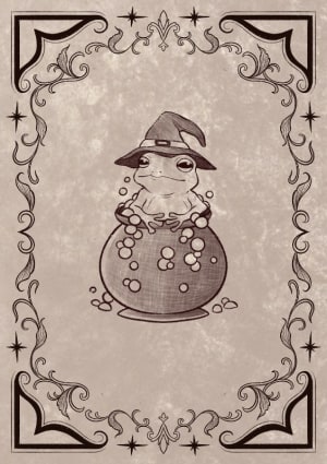 Image of Frog witch