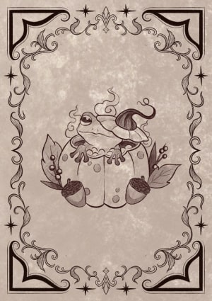 Image of Frog pumpkin 