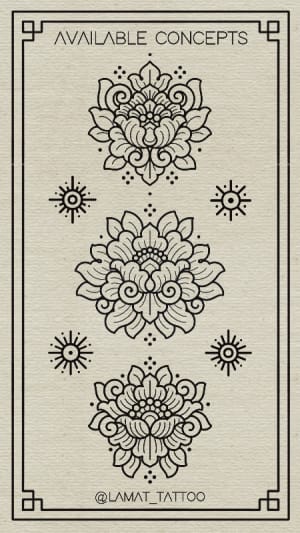 Image of ✣ Floral Ornaments ✣