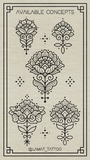 Image of ✣ Floral Ornaments ✣