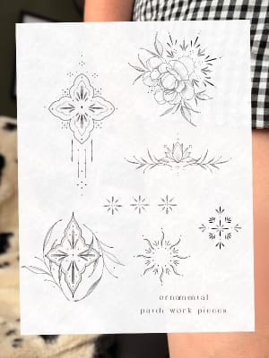 Image of Ornamental patch work 