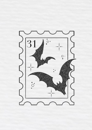 Image of Bat Stamp