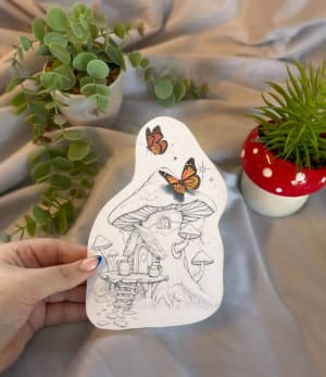 Image of Fairy Mushroom House