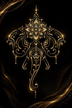 Image of Mandala elephant 