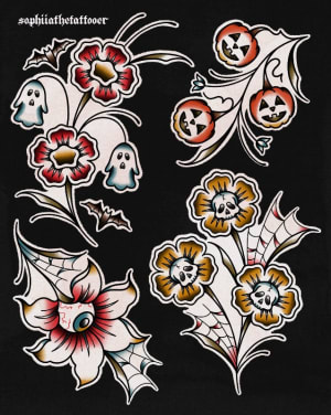 Image of Halloween Florals