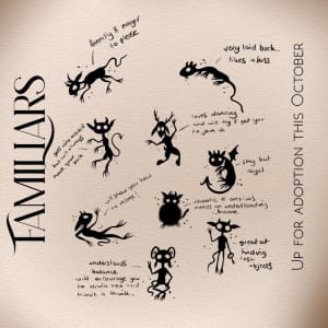 Image of Familiars up to 3"