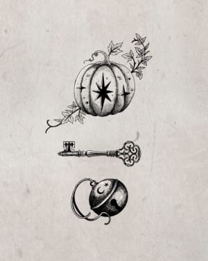 Image of Pumpkin / key (bell taken) 