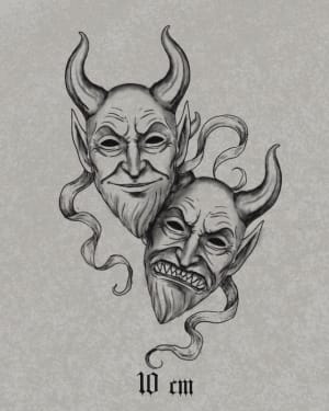Image of Devil Theatre Masks