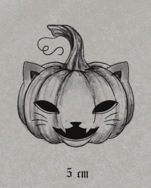 Image of Cat pumpkin