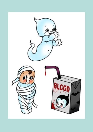 Image of Halloween kewpies