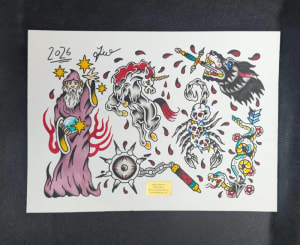 Image of - Fantasy Flash Sheet -