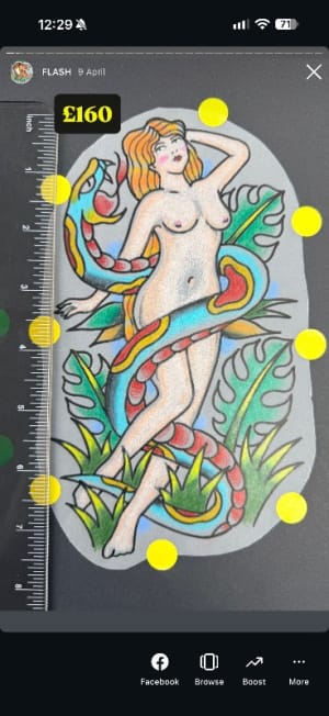 Image of Snake lady