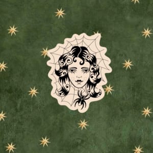 Image of Lady face web