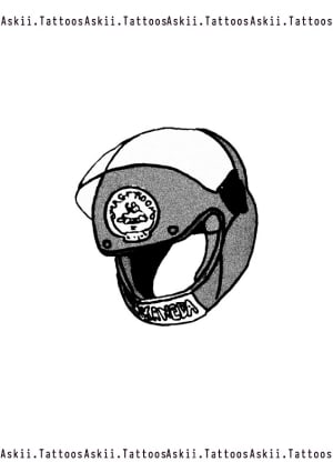 Image of Shōtarō’s Helmet 