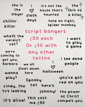 Image of Halloween script