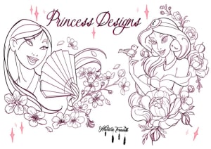 Image of Mulan & Jasmine 