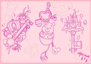 Image of Disney trinkets 