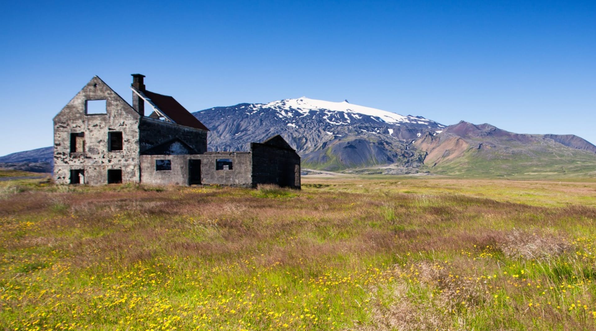 Snæfellsjökull séð frá Dagverðará