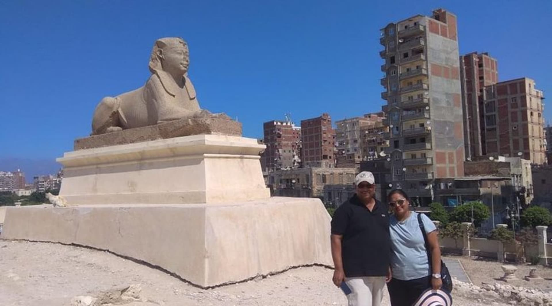 Granite Sphinx in Alexandria