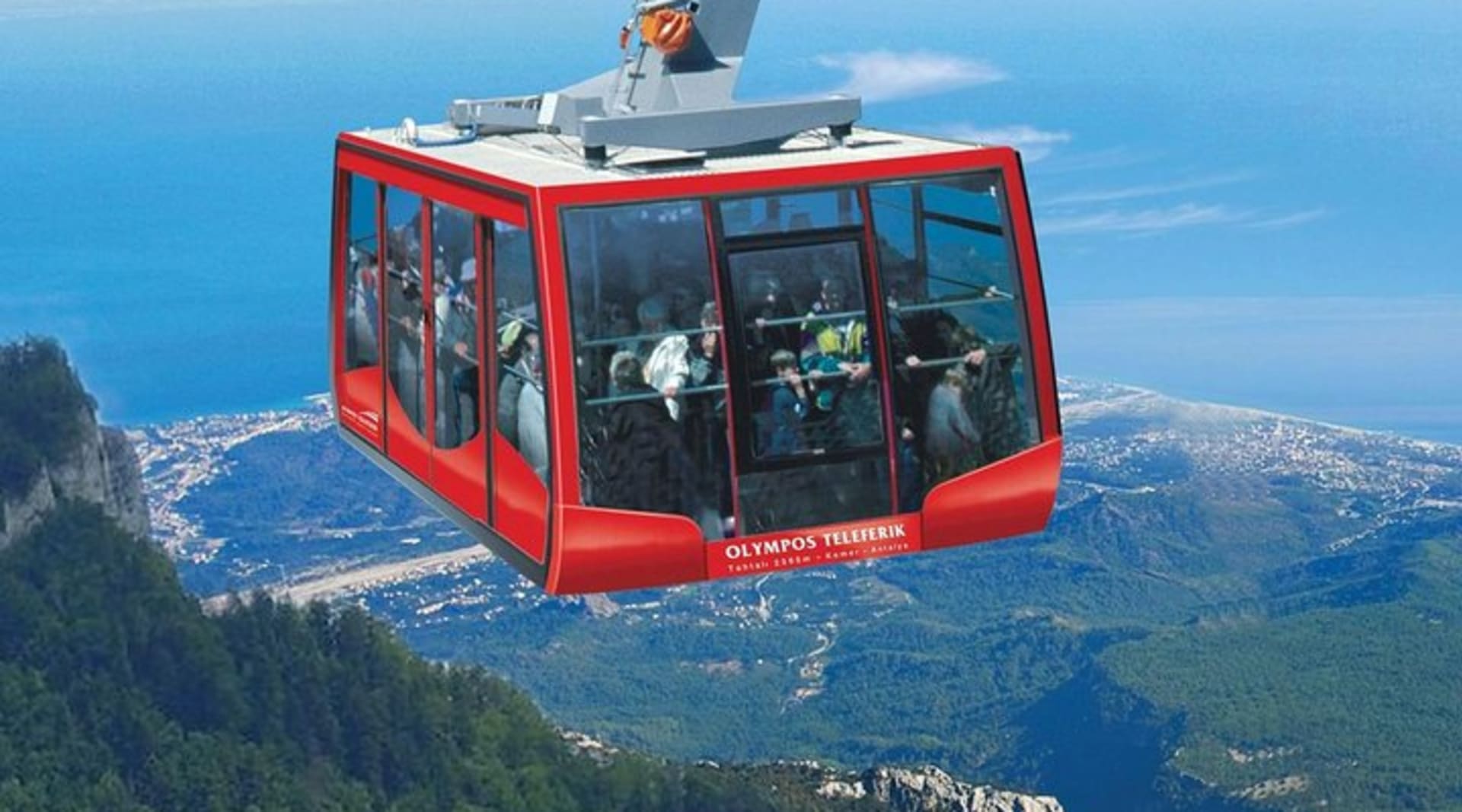 Olympos Cable Car Ride to Tahtali Mountains