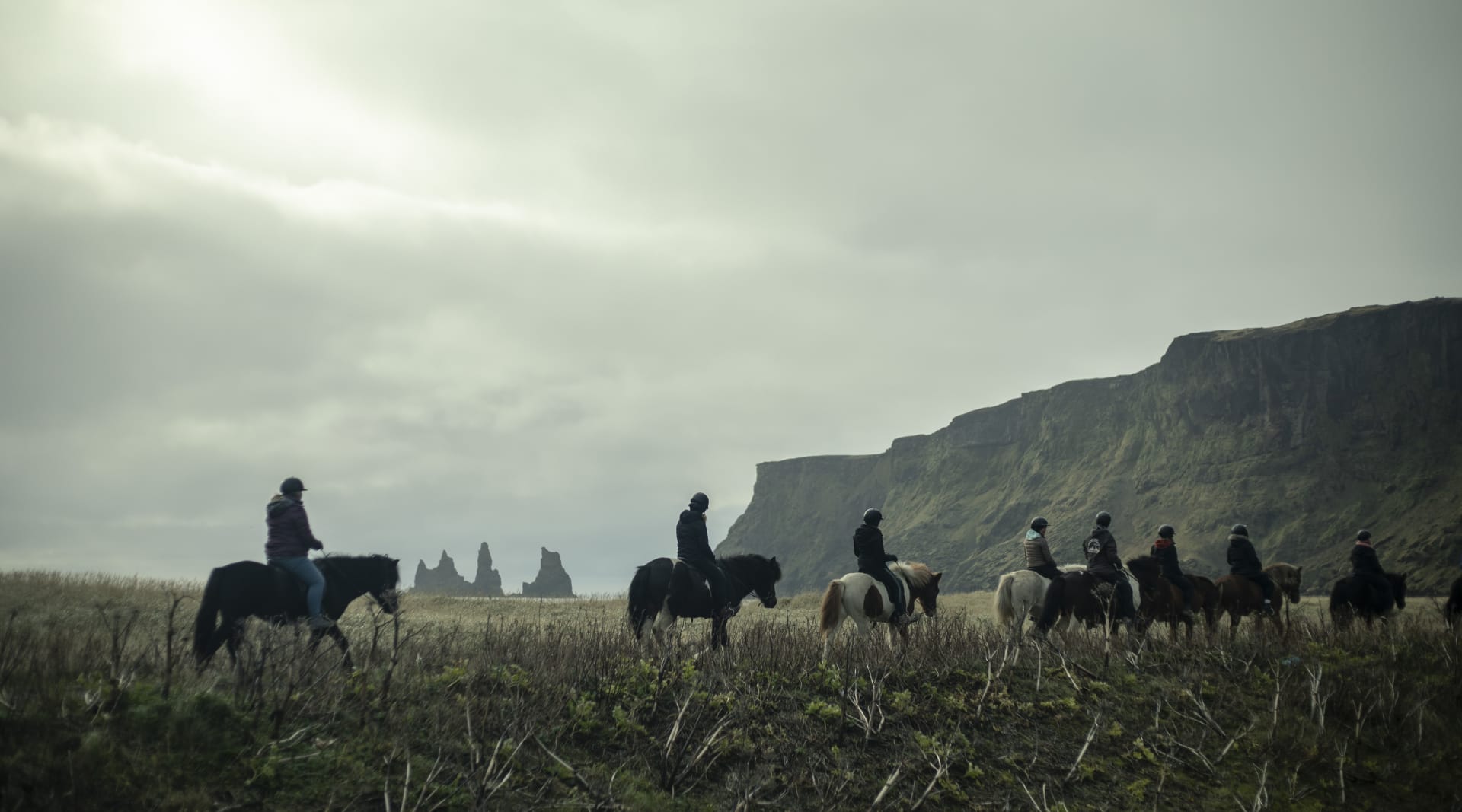 Wonderful view from the small village of Vík