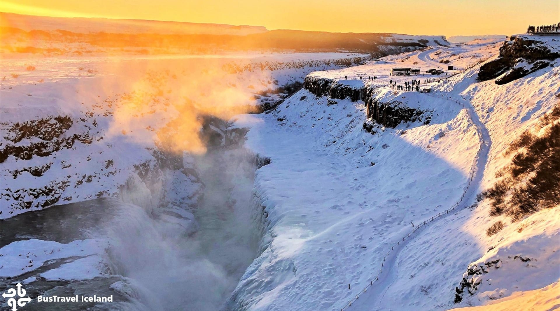 Gullfoss - the Golden Waterfall