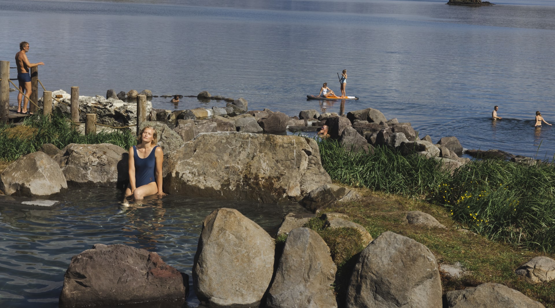 Explore & experience the many hot springs leading into the ocean and stay for as long as you like