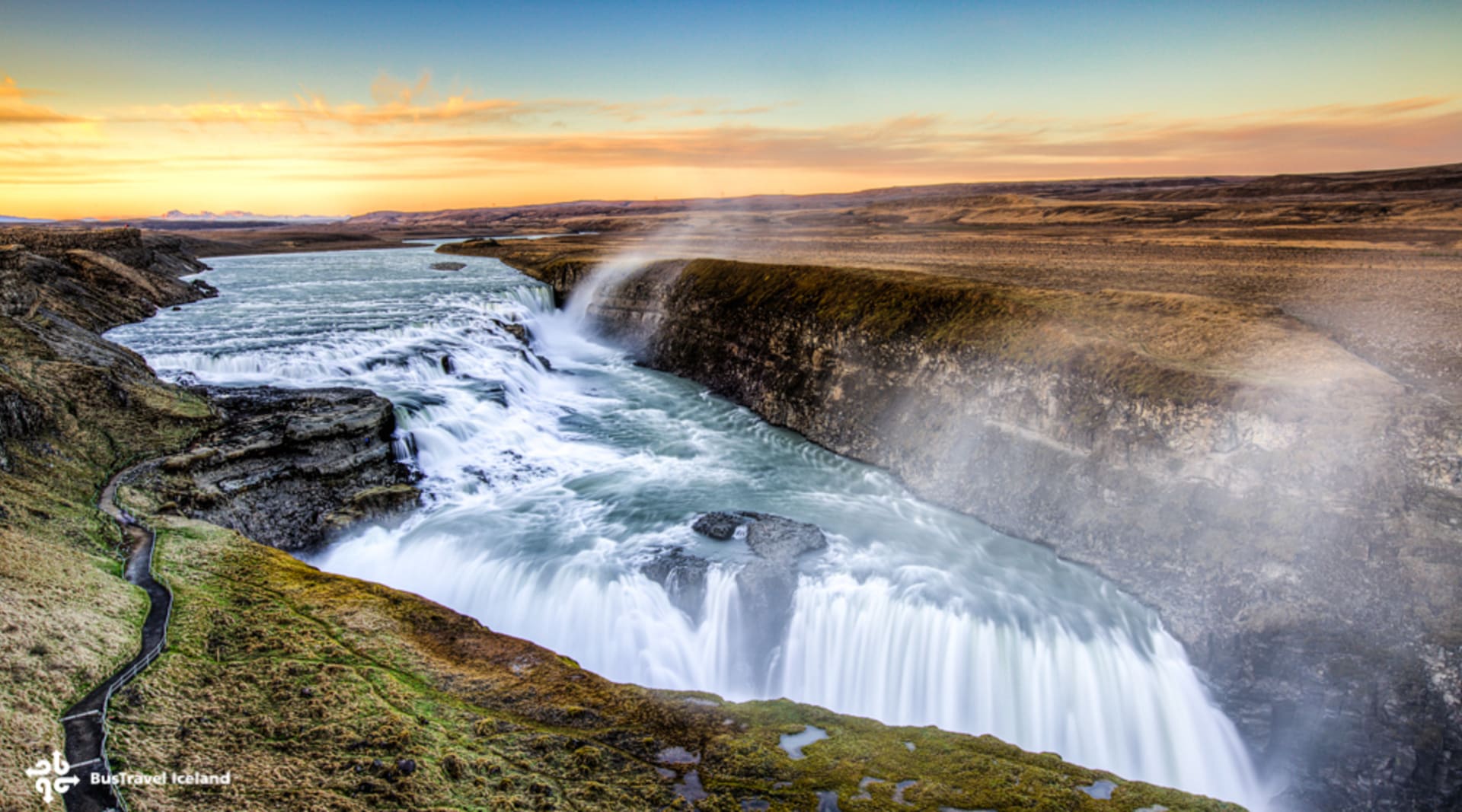 Gullfoss Waterfall