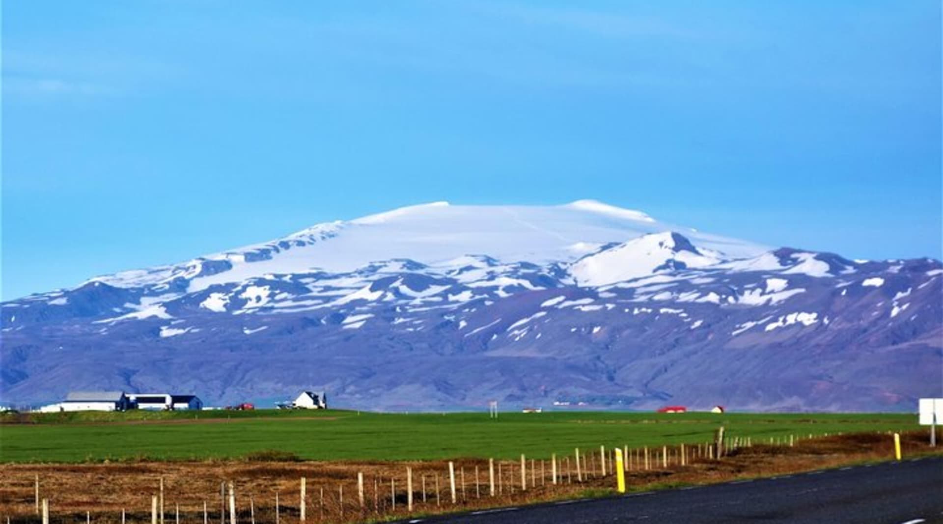 A view to the glacier