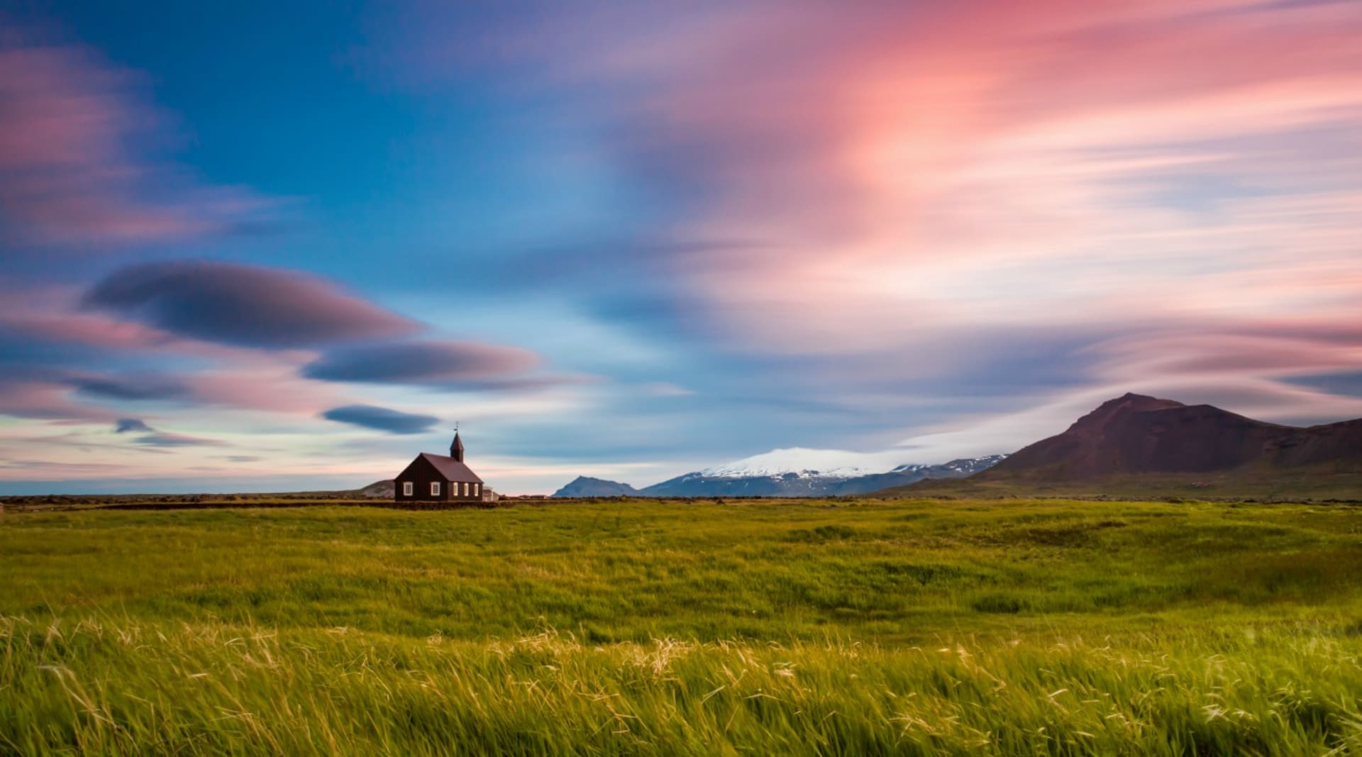The black church at Budir