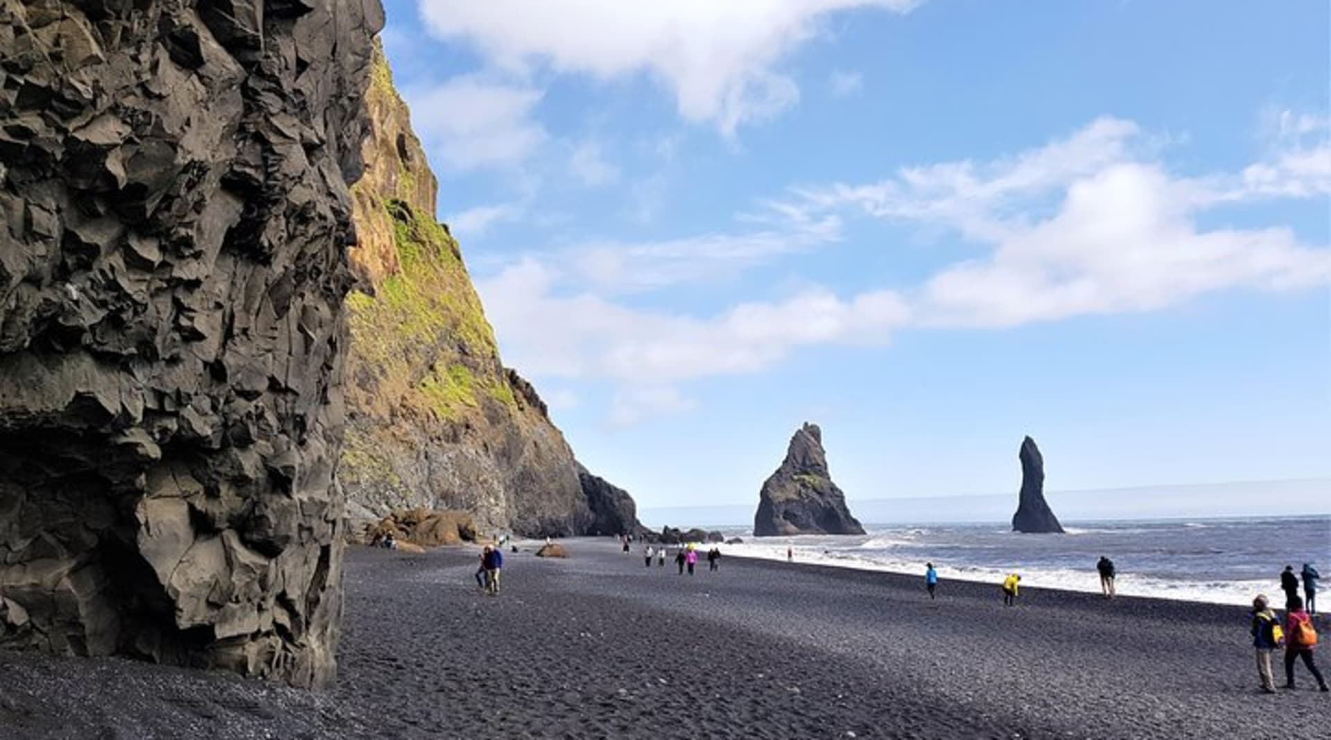 Reynisfjara black sand beach