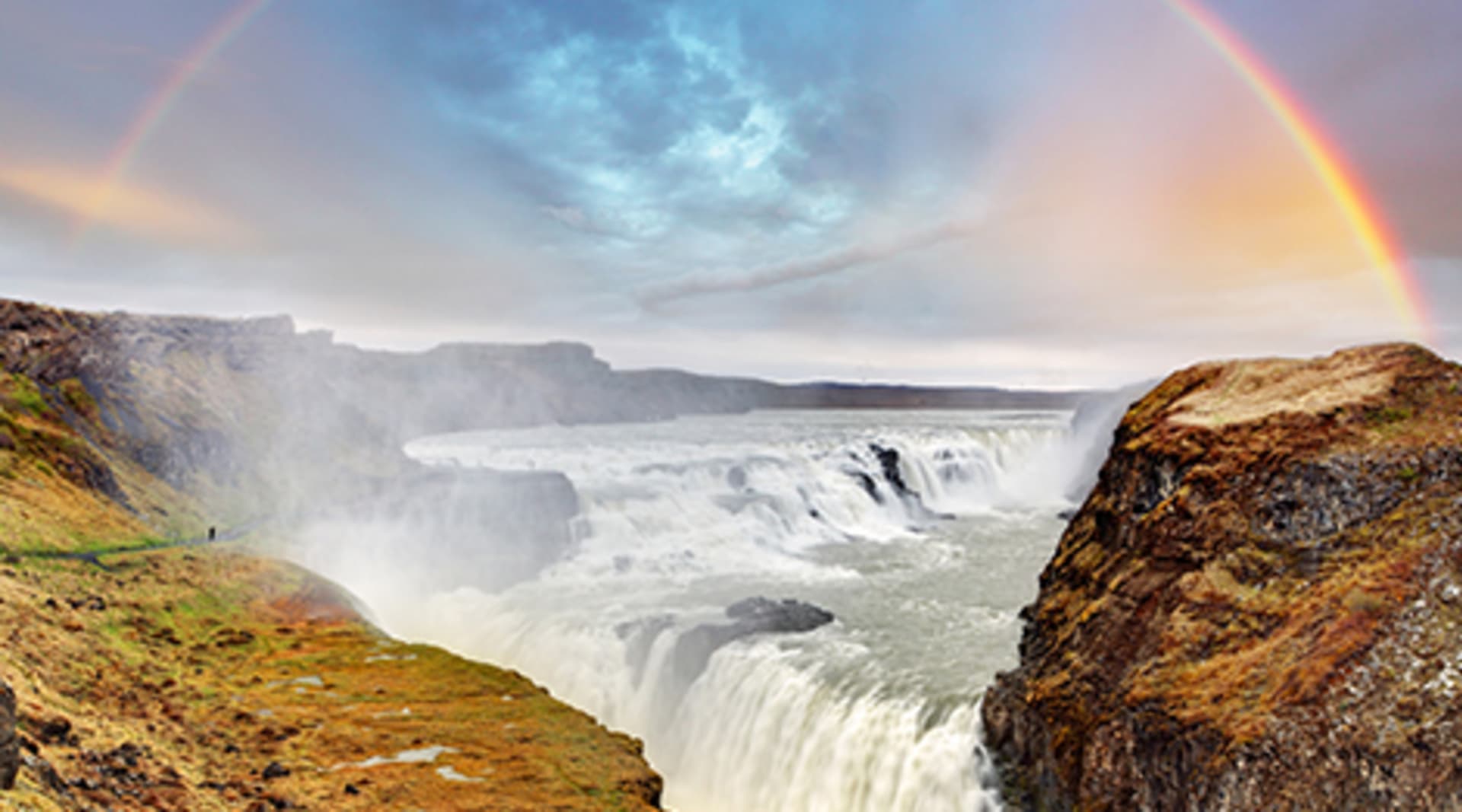 Gullfoss waterfall