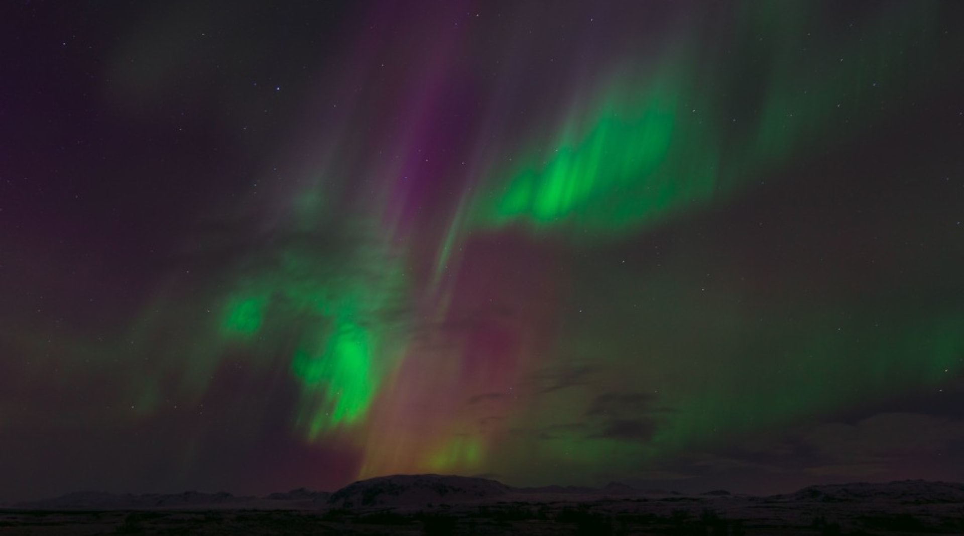 Northern Lights Aurora Borealis in Iceland