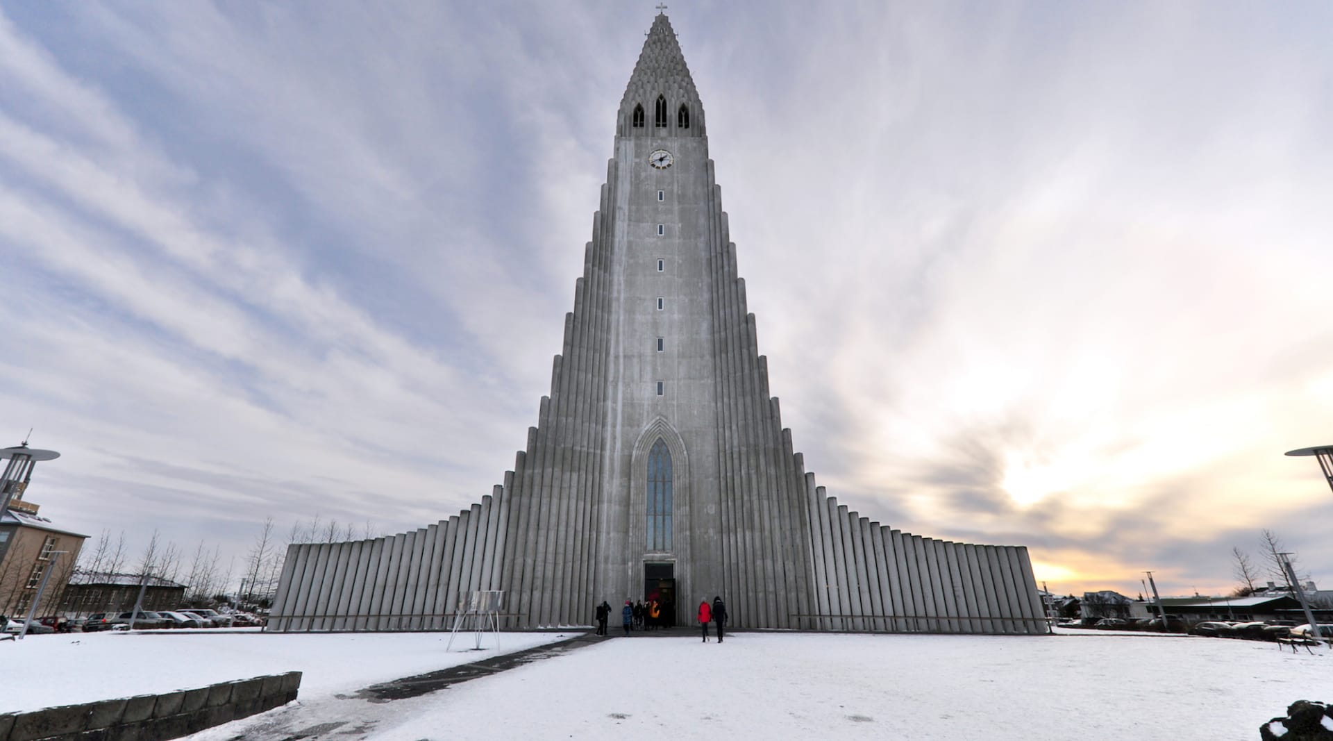 Hallgrímskirkja winter