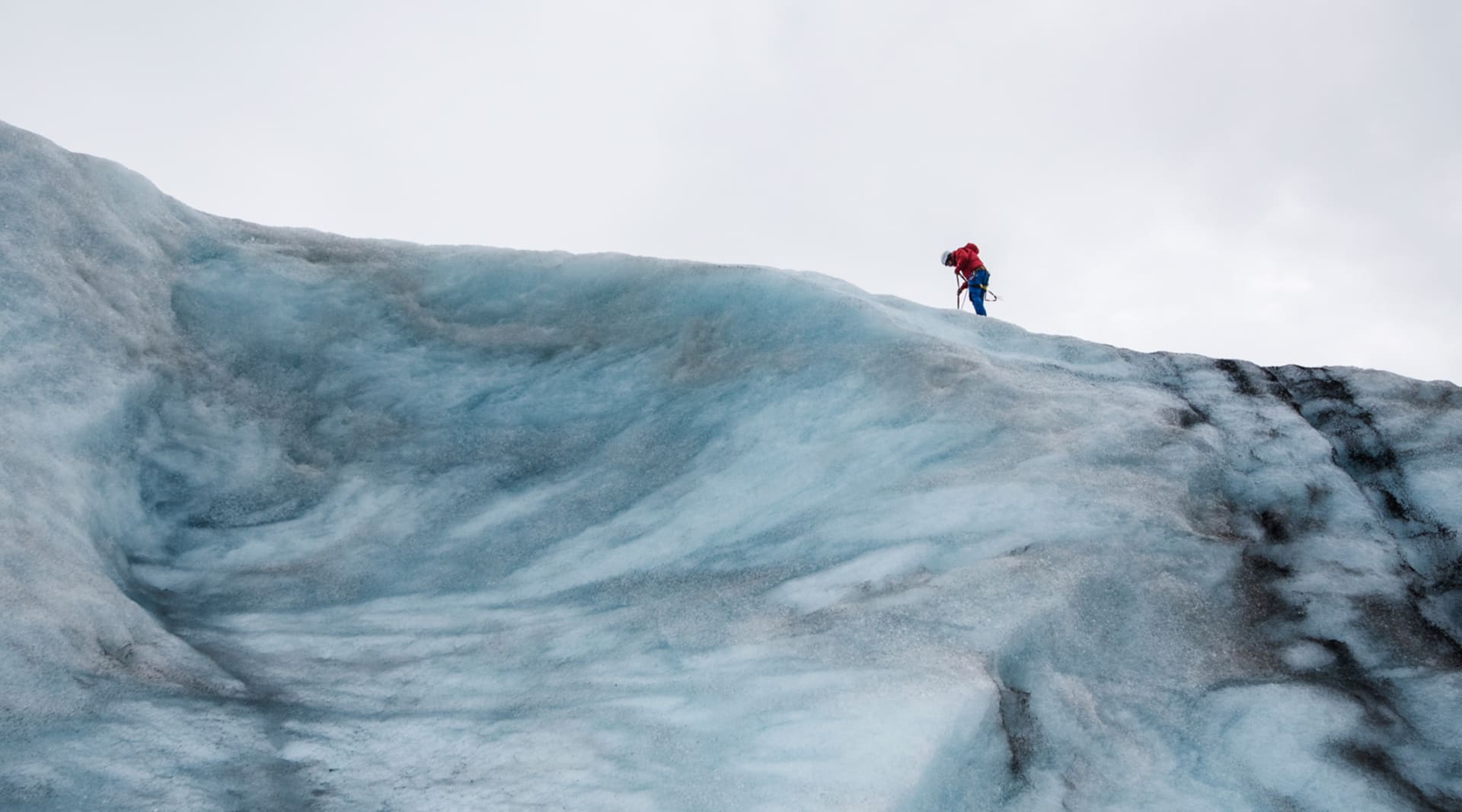 Glacier hiking