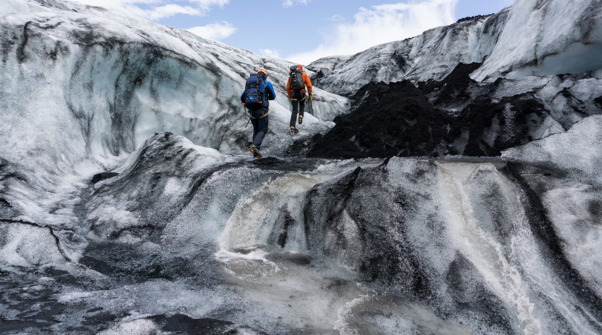 Glacier Walk on Sólheimajökull Glacier