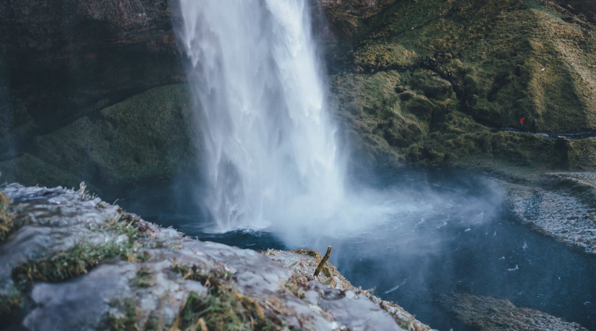 Seljalandsfoss on South Coast of Iceland.