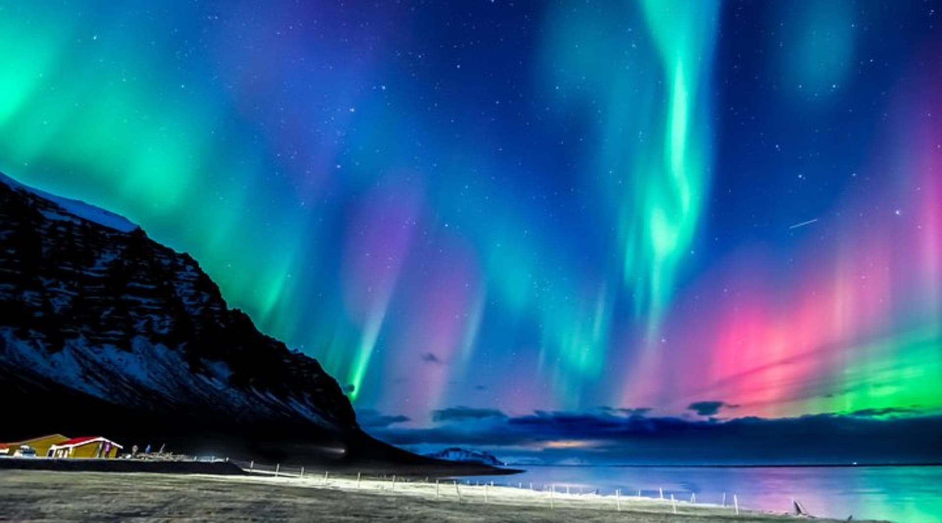 Get a chance to admire the wonderful colors of the Northern Lights this winter in Iceland