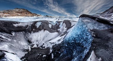 Thumbnail about Sólheimajökull glacier valley