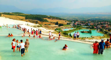 Thumbnail about Pamukkale travertines