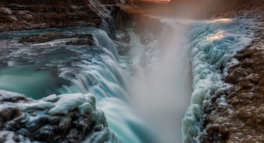 Thumbnail about Gullfoss waterfall in the Golden Circle day tour