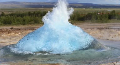 Thumbnail about Strokkur crater in the Golden Circle day tour