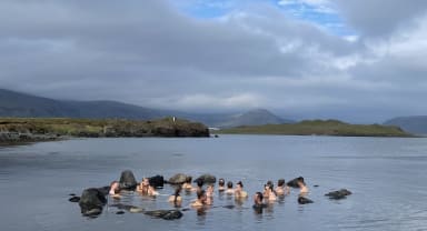 Thumbnail about The Tidal Hot Spring disappears into the ocean during high tide only to reappear a few hours later hence entirely natural 