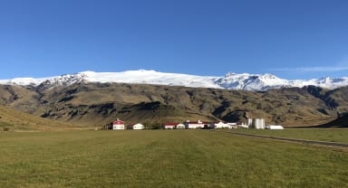 Thumbnail about Þorvaldseyri farm at the foot of Eyjafjallajökull volcano Iceland