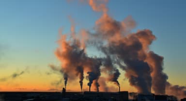 Thumbnail about Steamvents from Geothermal station in Reykjanes Peninsula