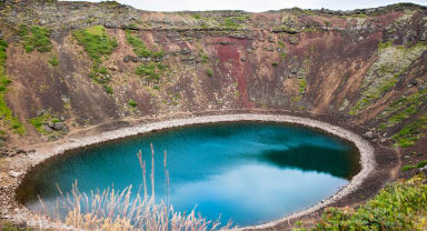 Thumbnail about Kerið crater lake on Golden Circle Tour