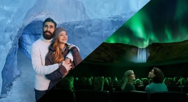 Thumbnail about Explore the Wonders of Iceland exhibition, including a real ice cave. Then, experience the northern lights like never before, in Perlan's planetarium.